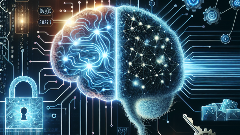 "Visual representation of machine learning algorithms analyzing data patterns, illustrating the intersection of artificial intelligence and hacking techniques in modern cybersecurity."