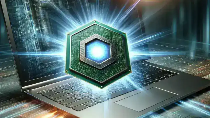 "Intel Core Ultra 9 Series laptop showcasing advanced performance features and sleek design, representing a significant upgrade in computing power for gamers and professionals."