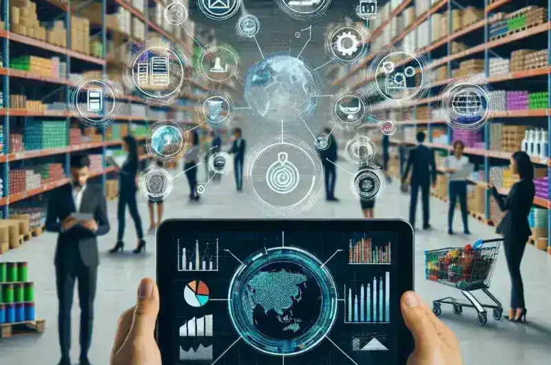 "AI content compliance checker interface displayed on a computer screen, showcasing Walmart Marketplace's innovative tool for monitoring compliance in online listings and enhancing seller accountability."