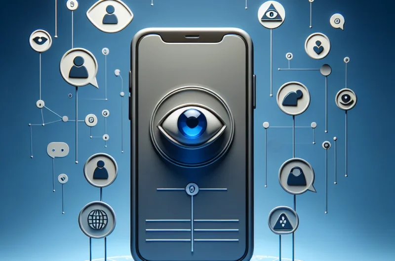 "Person using a smartphone to anonymously view Instagram Stories, illustrating tips and techniques for untraceable story watching in social media."