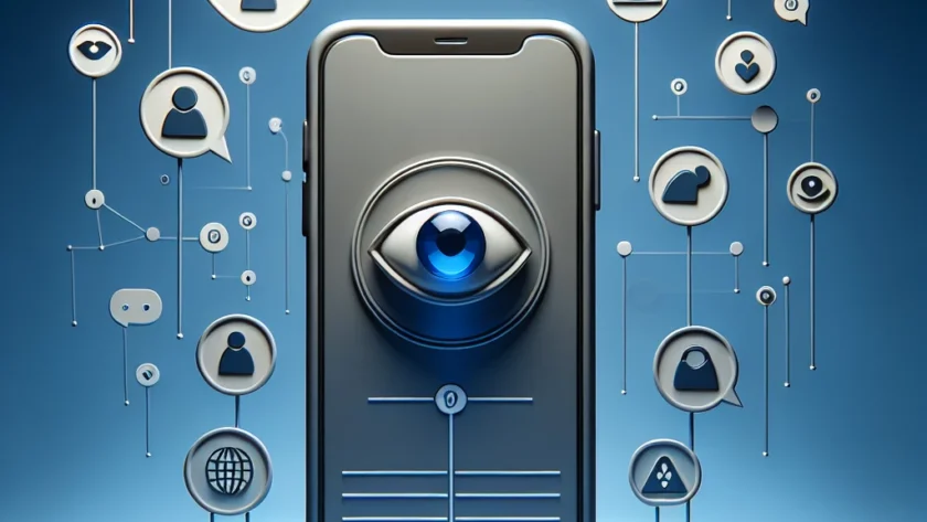 "Person using a smartphone to anonymously view Instagram Stories, illustrating tips and techniques for untraceable story watching in social media."